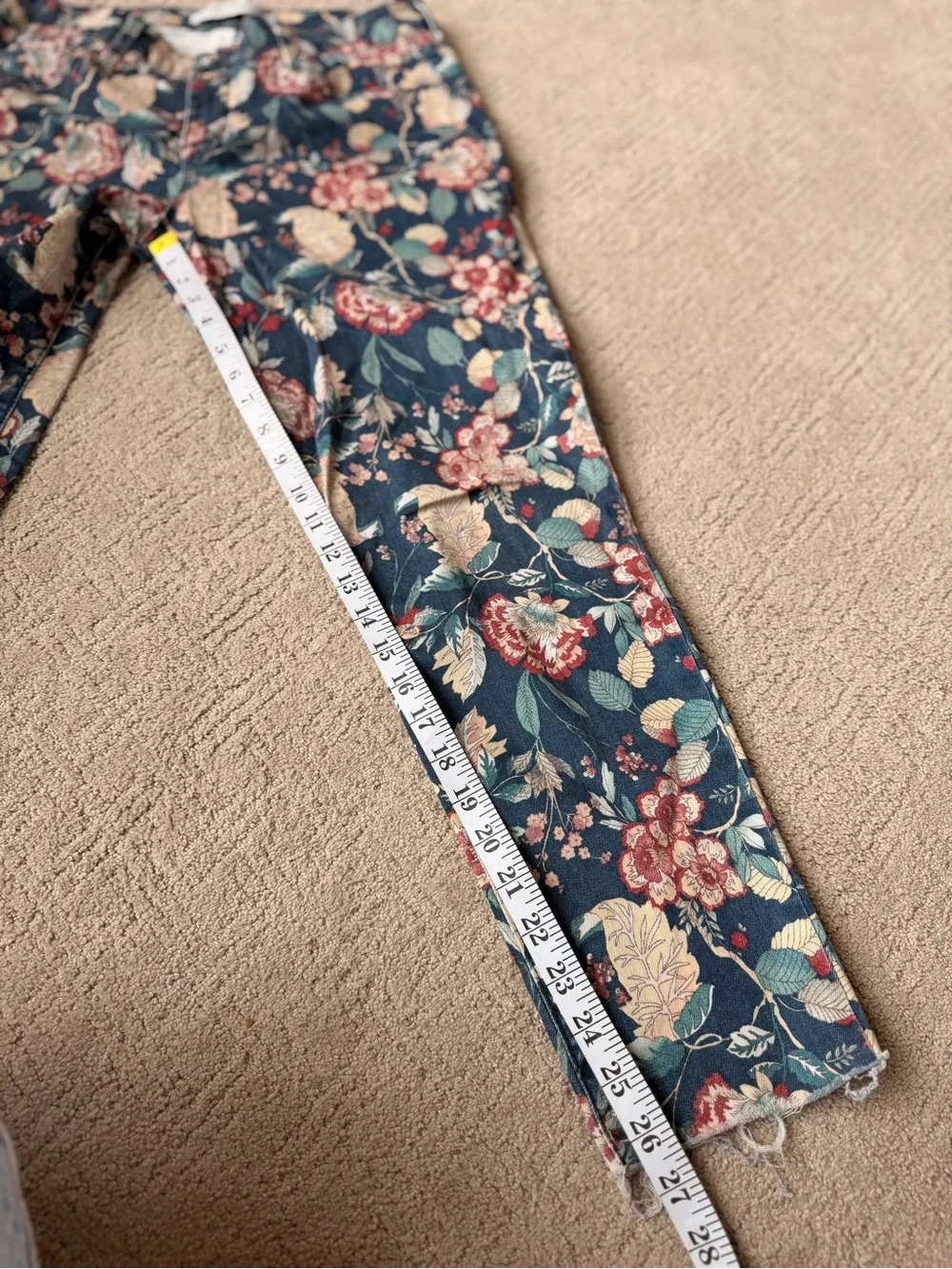 Vintage America Floral Jeans